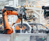 robots en la industria de la automoción